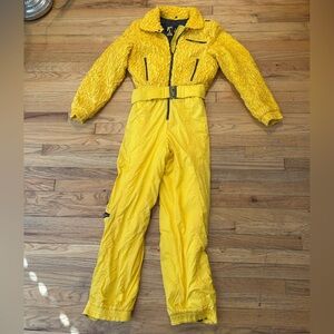 Yellow Women's SKEA ski suit